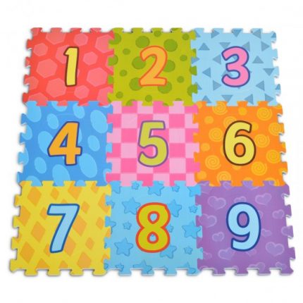 Παζλ Δαπέδου Αριθμοί 3020 (9τμχ) HT Printed Puzzle Mat Numbers 3800146221737# - Moni Toys