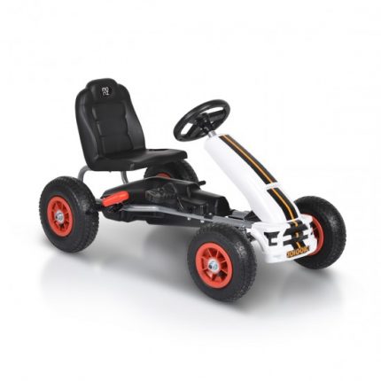 Αυτοκίνητο με πετάλ Go Cart Nevada White B006 3800146230050 - Moni