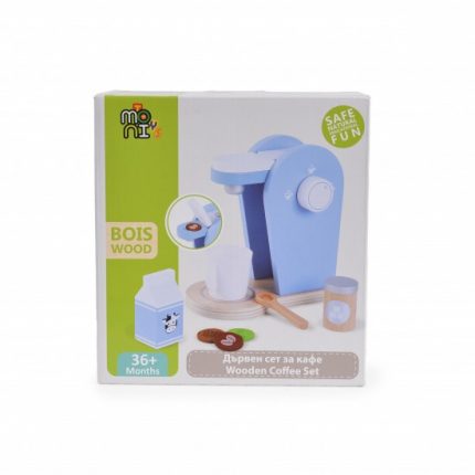 Ξύλινη Μηχανή Καφέ 4343 3800146223120 - Moni Toys