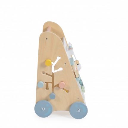 Ξύλινη Περπατούρα 2145 5τμχ Wooden Multi Activity Walker 3800146223069 - Moni Toys