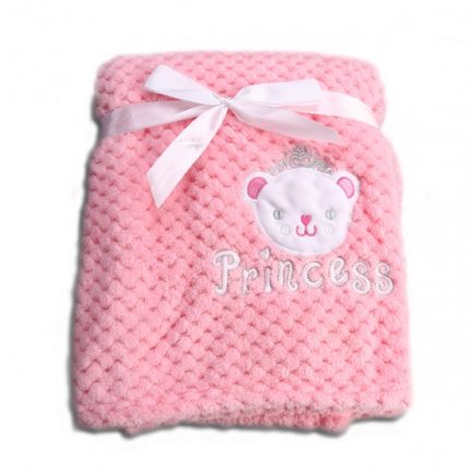 Βρεφική Κουβέρτα Fleece 110x80εκ Freya Pink 3800146264000 - Cangaroo