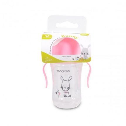 Εκπαιδευτικό Ποτηράκι 300ml Bunny Pink C0587 3800146263423 - Cangaroo