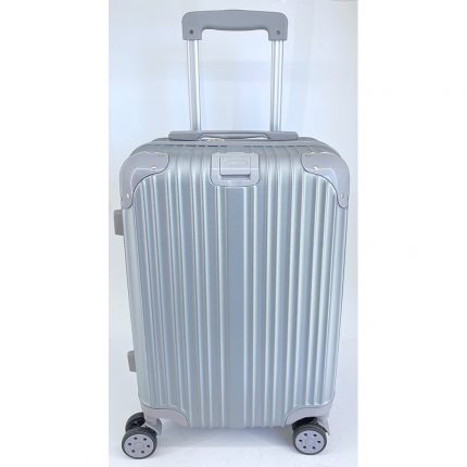 Βαλίτσα Τρόλεϊ Ασημί (50x35x25cm) | ΒΑΛ25