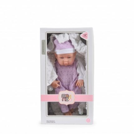 Μωρό Κούκλα με Κουβέρτα 41cm 9303 380014622219 - Moni Toys