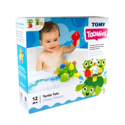 Tomy Toomies Βρεφικό Παιχνίδι Μπάνιου Χελώνα 12m+, As Company