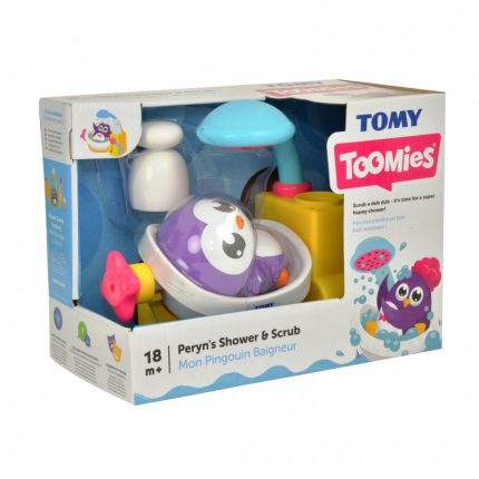 Tomy Toomies Βρεφικό Παιχνίδι Μπάνιου Πιγκουίνος Στο Μπάνιο 18m+ 1000-72610# - As Company