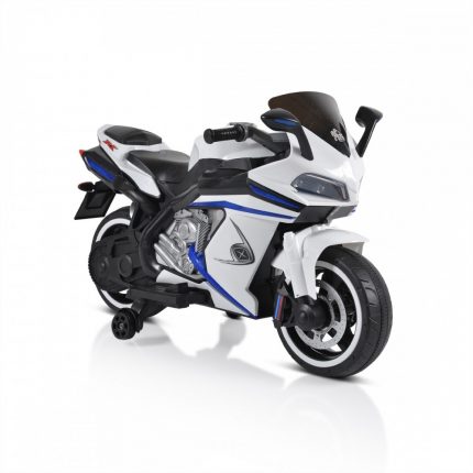 Ηλεκτροκίνητη Μηχανή 12V BO Motor Sport White 3800146214227