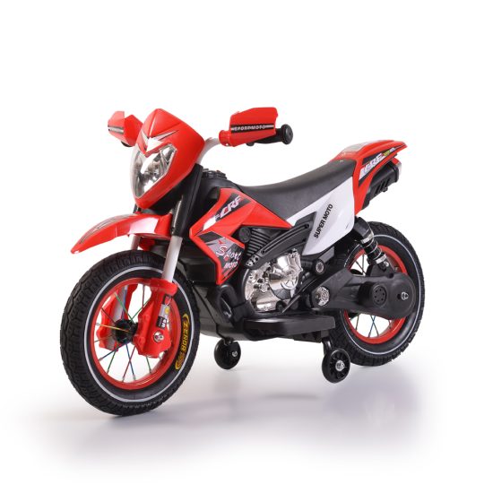 Παιδική Ηλεκτροκίνητη Μηχανή 6V BO Super Moto Red FB-6186 3800146213640