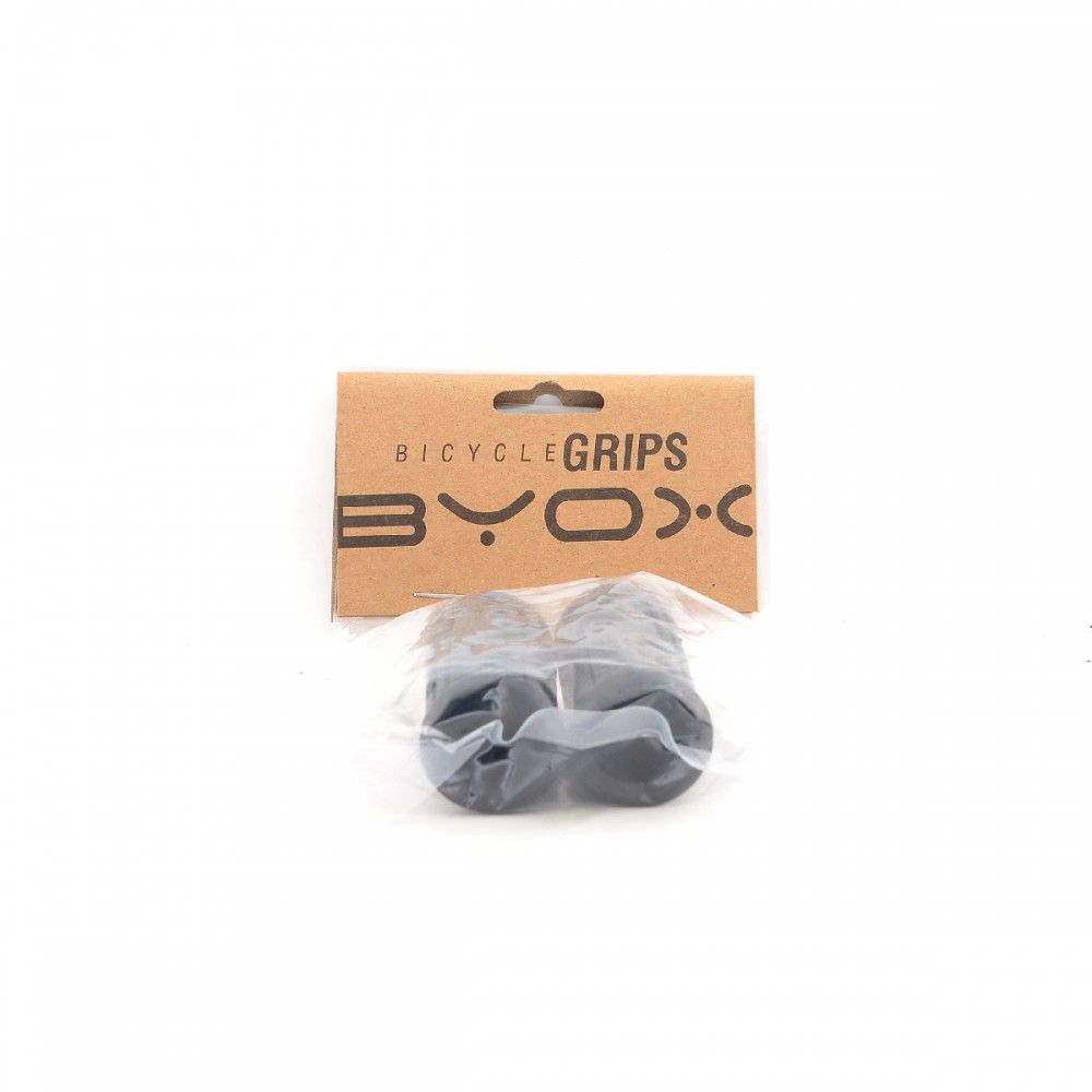 Byox Χειρολαβές Ποδηλάτου Black SR25 L 75mm 3800146216122 Byox Χειρολαβές Ποδηλάτου Black SR25 L 75mm 3800146216122
