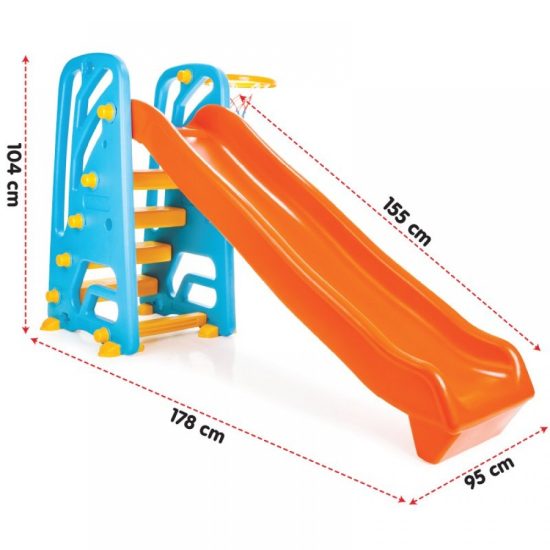 Τσουλήθρα με Μπασκέτα Wavy Slide 06142 8693461061424 - Pilsan