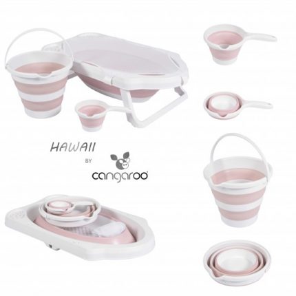 Cangaroo Πτυσσόμενη Μπανιέρα Hawaii Pink 3800146268756