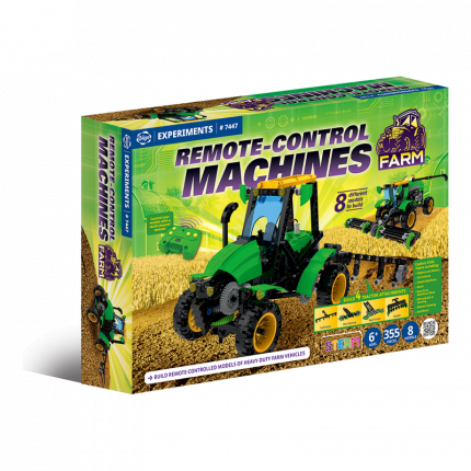 Gigo Remote-Control Machines Farm 407447 6+ - Stem Toys