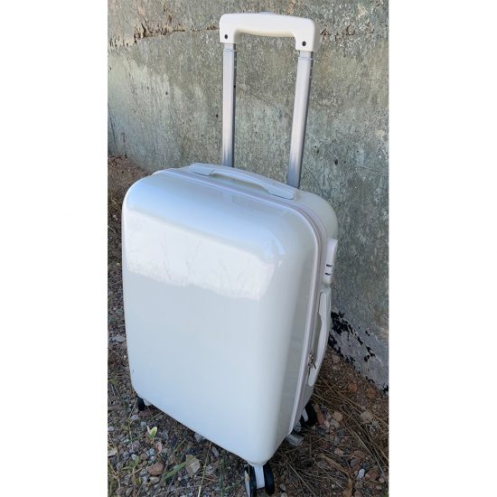 Βαλίτσα Βάπτισης Trolley Off White (55x35x22cm) | ΒΑΛ1