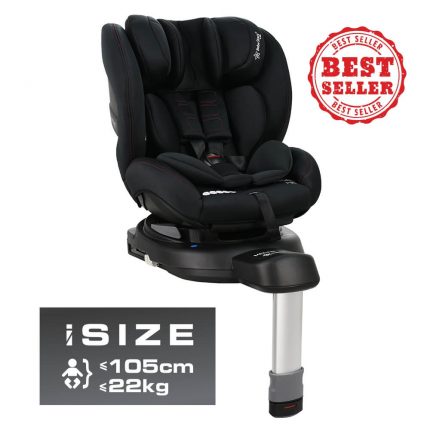 Κάθισμα Αυτοκινήτου Megan Isofix i-Size 360° 0-22kg Black 926-188#