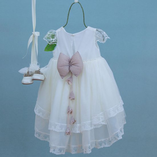 Βαπτιστικό φορεματάκι για κορίτσι Kim 9360, Bambolino