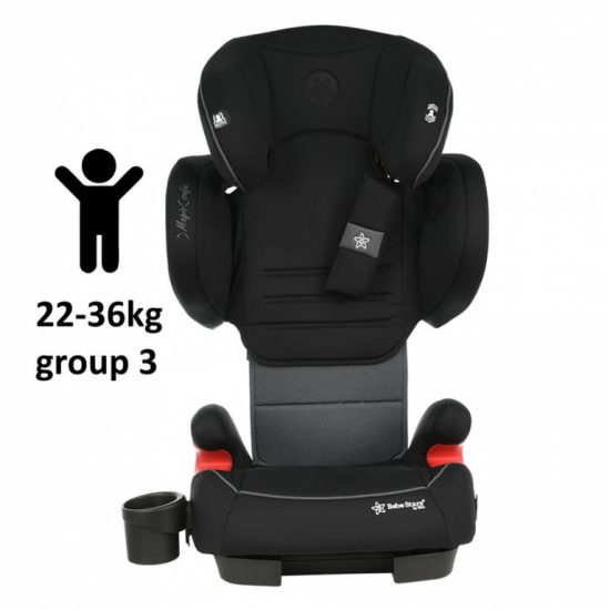 Κάθισμα Αυτοκινήτου Magic Isofix Grey 15-36kg 942-186#, Bebe Stars