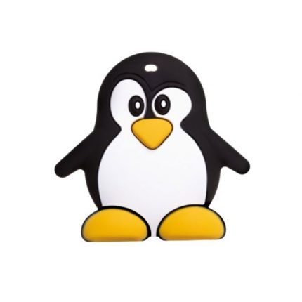 Μασητικό Σιλικόνης Penguin - Akuku
