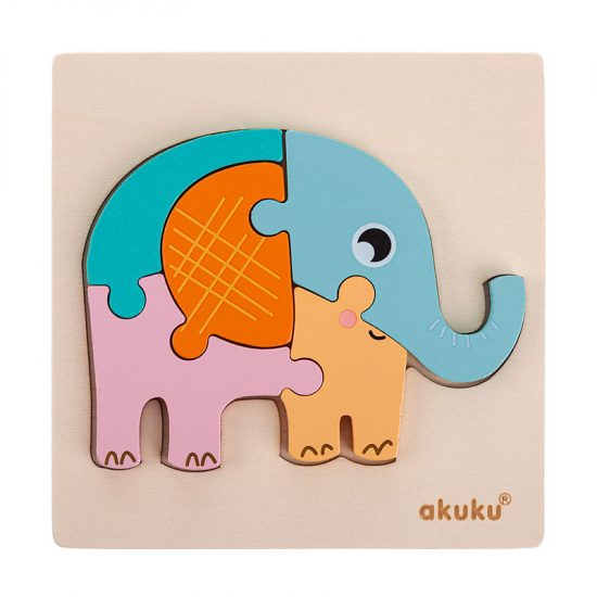 Το πρώτο μου Παζλ Ελέφαντας # - Akuku