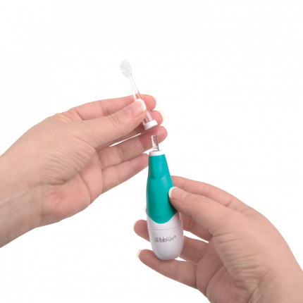 Sonik – 2 x Ανταλλακτικές κεφαλές οδοντόβουρτσας 0 – 18 μηνών (Βρέφη)  - Bbluv