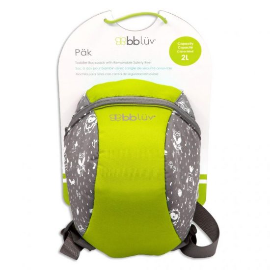 Pak – Mini Backpack Lime - Bbluv