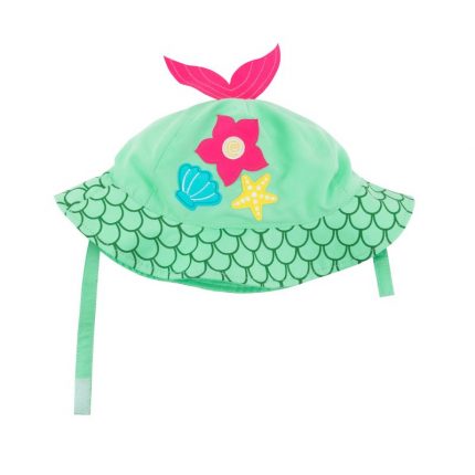 Αντηλιακό Καπέλο UPF50+ Γοργόνα - Zoocchini