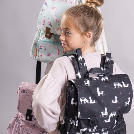 Παιδικό Backpack Black Alpaca - Minene
