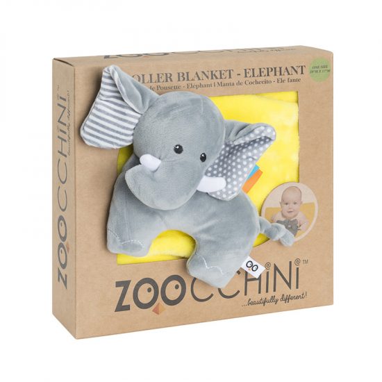 Stroller Blanket – Elephant Buddy (68,5x100cm) - Zoocchini