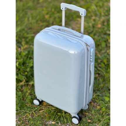 Βαλίτσα Trolley 20" Dusty Blue Γυαλιστερή (55x35x22cm) | ΒΑΛ16