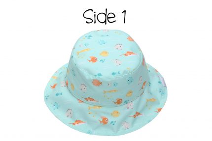 Καπέλο Διπλής Όψης UPF 50+ Fish/Jellyfish - FlapJackKids