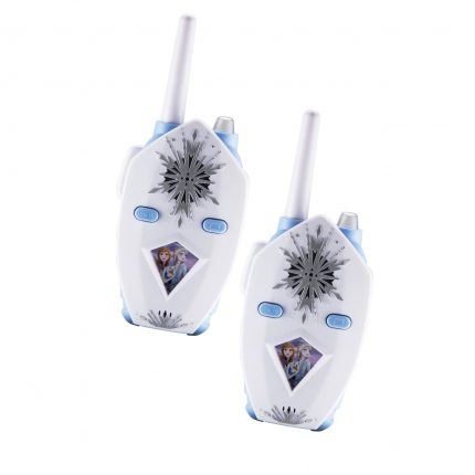 Frozen 2 Walkie Talkies για Παιδιά & Ενήλικες με Μικρόφωνο και Εμβέλεια 150 μέτρων 3+ (Λευκό-Γαλάζιο) - eKids