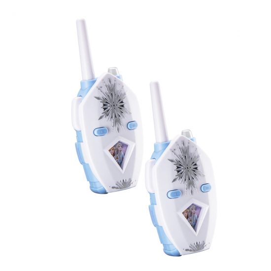 Frozen 2 Walkie Talkies για Παιδιά & Ενήλικες με Μικρόφωνο και Εμβέλεια 150 μέτρων 3+ (Λευκό-Γαλάζιο) - eKids