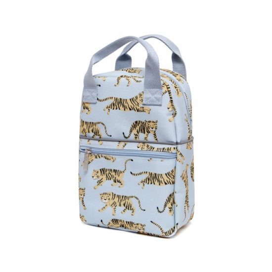 Παιδική Τσάντα Πλάτης Νηπιαγωγείου Backpack Tigers Grey - Petit Monkey