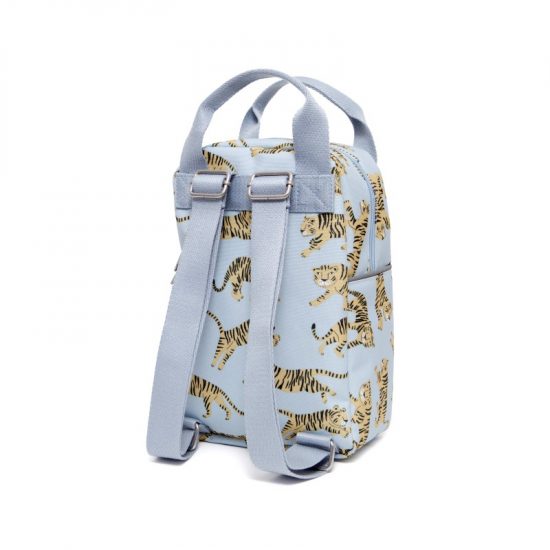 Παιδική Τσάντα Πλάτης Νηπιαγωγείου Backpack Tigers Grey - Petit Monkey