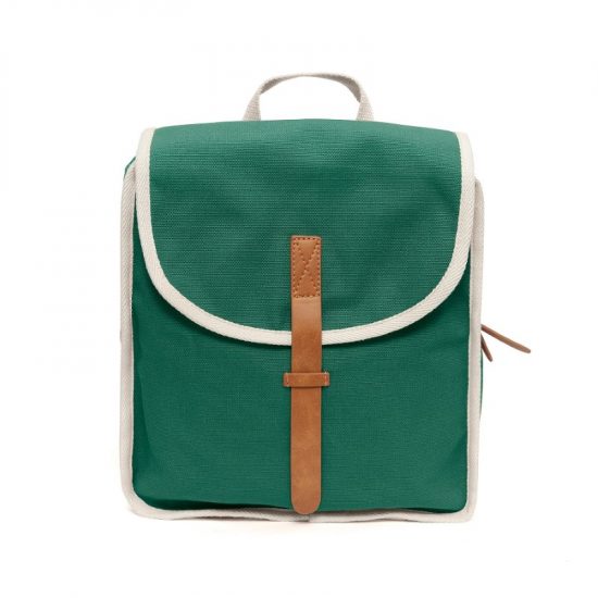 Σχολική Τσάντα Πλάτης Νηπιαγωγείου Backpack Recycled Cotton Pine - Petit Monkey