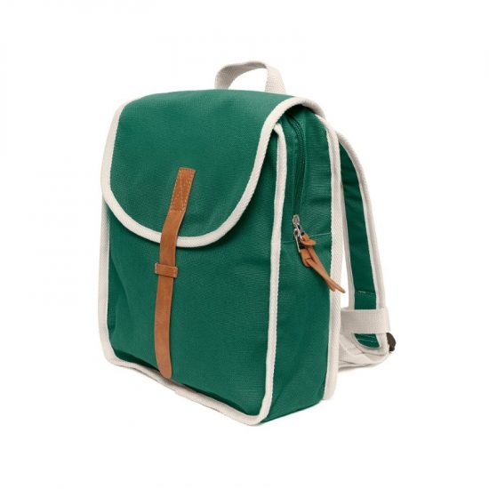 Σχολική Τσάντα Πλάτης Νηπιαγωγείου Backpack Recycled Cotton Pine - Petit Monkey