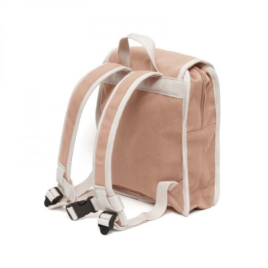 Backpack Recycled Cotton Dawn Rose - Petit Monkey