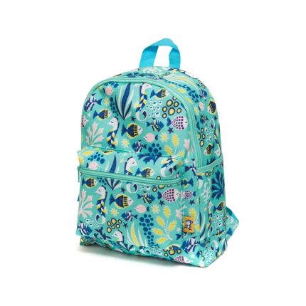Backpack Under the Sea Green - Petit Monkey