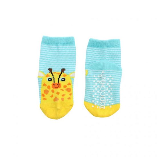 Grip+Easy Crawler Pants & Socks Set – Giraffe - Zoocchini