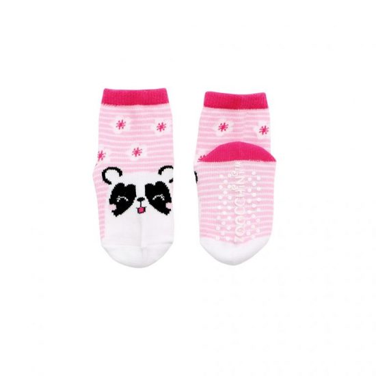 Grip+Easy Crawler Pants & Socks Set – Panda - Zoocchini