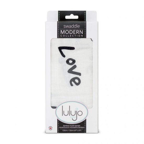 Μουσελίνα Bamboo – Love Blanket (120x120cm) - Lulujo