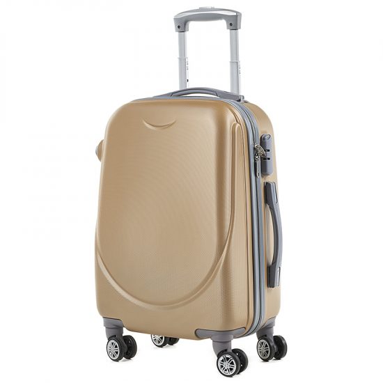 Βαλίτσα Βάπτισης Trolley, Nuova Vita, 20 ιντσών, Χρυσό - ΝΚ074