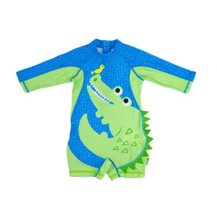 Παιδικό Μαγιό Ολόσωμο Αντιηλιακό Surf Suit UPF50 Alligator - Zoocchini