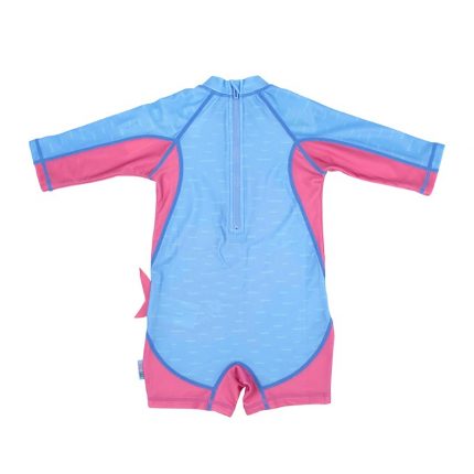 Surf Suit UPF50 Pink Shark - Zoocchini