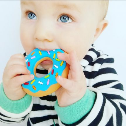 Silli Chews™ Donuts Μπλε - Baby to Love