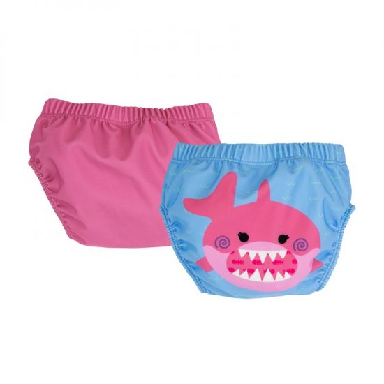 Μαγιό Πάνα (2pcs Σετ) – Pink Shark - Zoocchini