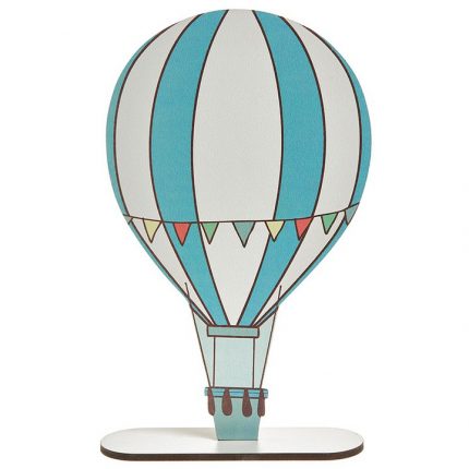 Σταντ Διακοσμητικό για Λαμπάδες και Μπαούλα με Αερόστατο 30εκ Κ228