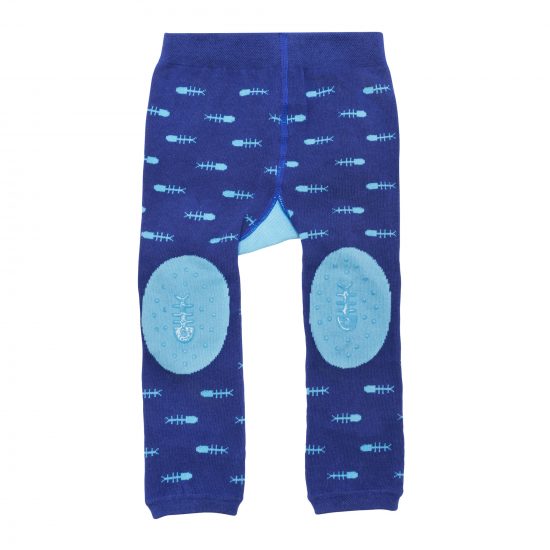 Grip+Easy Crawler Pants & Socks Set – Sherman the Shark - Zoocchini