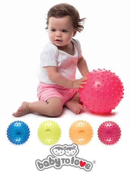 Sensory Ball Πορτοκαλί Fluo Collection - Baby to Love