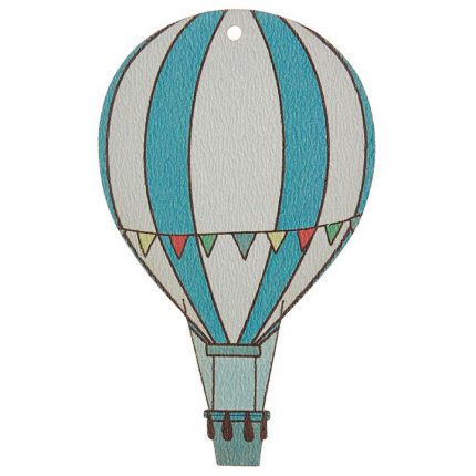 Διακοσμητικό για Λαμπάδες και Μπαούλα με Αερόστατο Εκτυπωμένο 22εκ Κ225