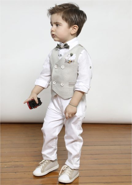 Βαπτιστικό κοστουμάκι για αγόρι Α4422ΑΛ, Mi Chiamo